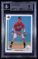 Chipper Jones 1991 Upper Deck #55 RC (BGS 9) at PristineAuction.com