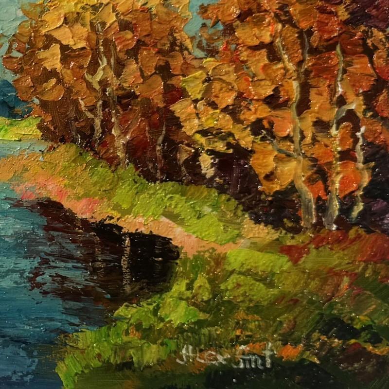"Reverband" 10x20 Original Oil Painting on Canvas by Alexander Antanenka (Artova) at PristineAuction.com "Reverband" 10x20 Original Oil Painting on Canvas by Alexander Antanenka (Artova) at PristineAuction.com