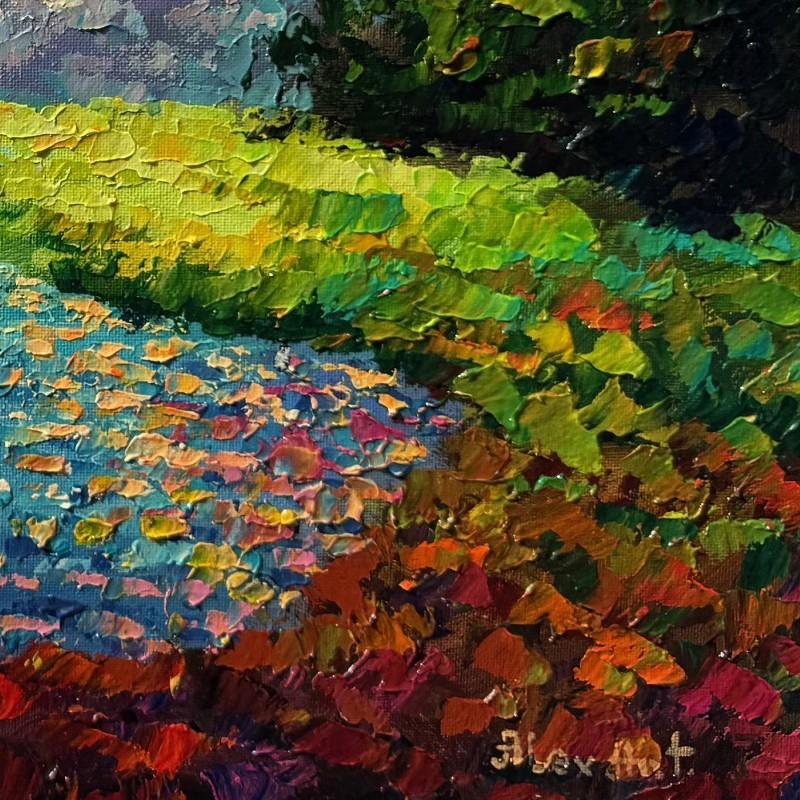 "Sunset Meadow" 18x24 Original Oil Painting on Canvas by Alexander Antanenka (Artova) at PristineAuction.com "Sunset Meadow" 18x24 Original Oil Painting on Canvas by Alexander Antanenka (Artova) at PristineAuction.com