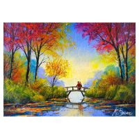 "Untitled" 10x14 Original Acrylic Painting on Canvas by Mark Braver (Artova) at PristineAuction.com