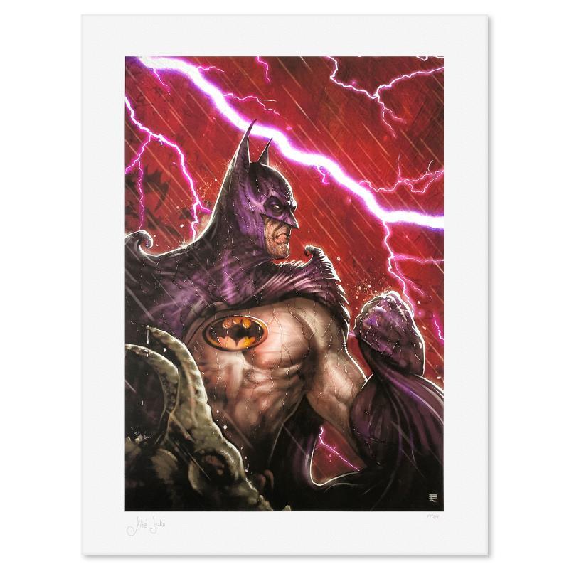 DC Comics "Batman: World's Greatest Detective" LE 24x18 Giclee on Paper by Mate Jako (Artova) at PristineAuction.com DC Comics "Batman: World's Greatest Detective" LE 24x18 Giclee on Paper by Mate Jako (Artova) at PristineAuction.com