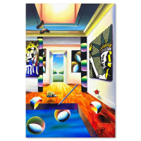 "Untitled" 36x24 Original Oil Painting on Canvas by Ferjo (Artova) at PristineAuction.com