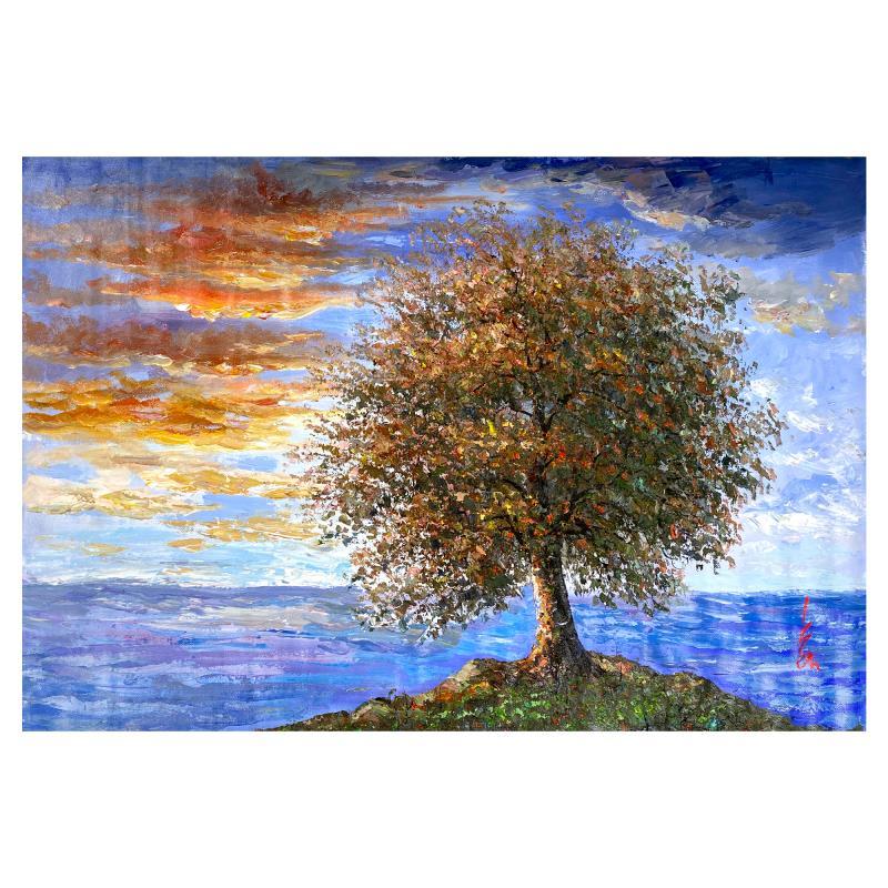 "Untitled" 42x60 Original Oil Painting on Canvas by Inam (Artova) at PristineAuction.com "Untitled" 42x60 Original Oil Painting on Canvas by Inam (Artova) at PristineAuction.com