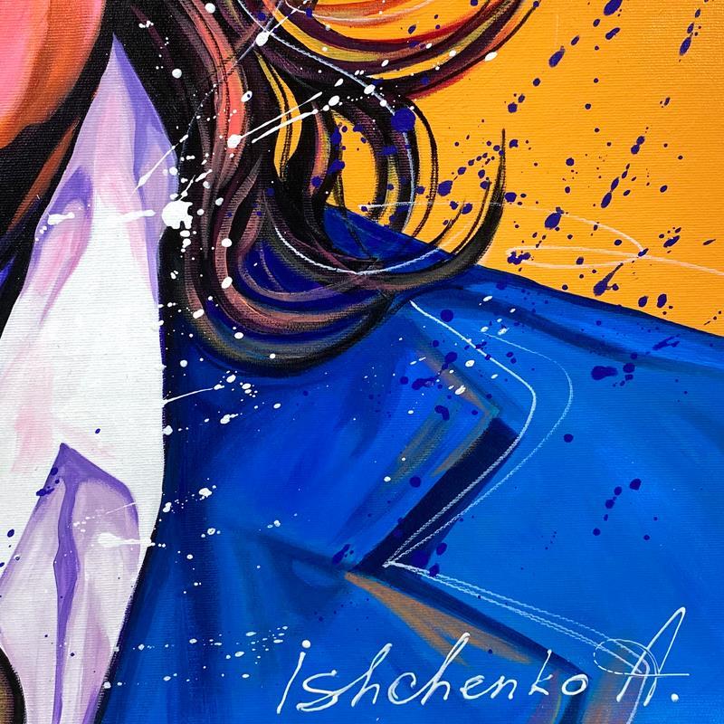 "Johnny Depp" 36x36 Original Acrylic Painting on Canvas by Alexander Ishchenko (Artova) at PristineAuction.com "Johnny Depp" 36x36 Original Acrylic Painting on Canvas by Alexander Ishchenko (Artova) at PristineAuction.com