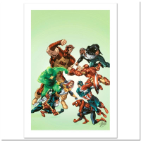 Marvel "New Thunderbolts #3" Limited Edition 27x18 Giclee on Canvas by Tom Grummett (Artova) at PristineAuction.com