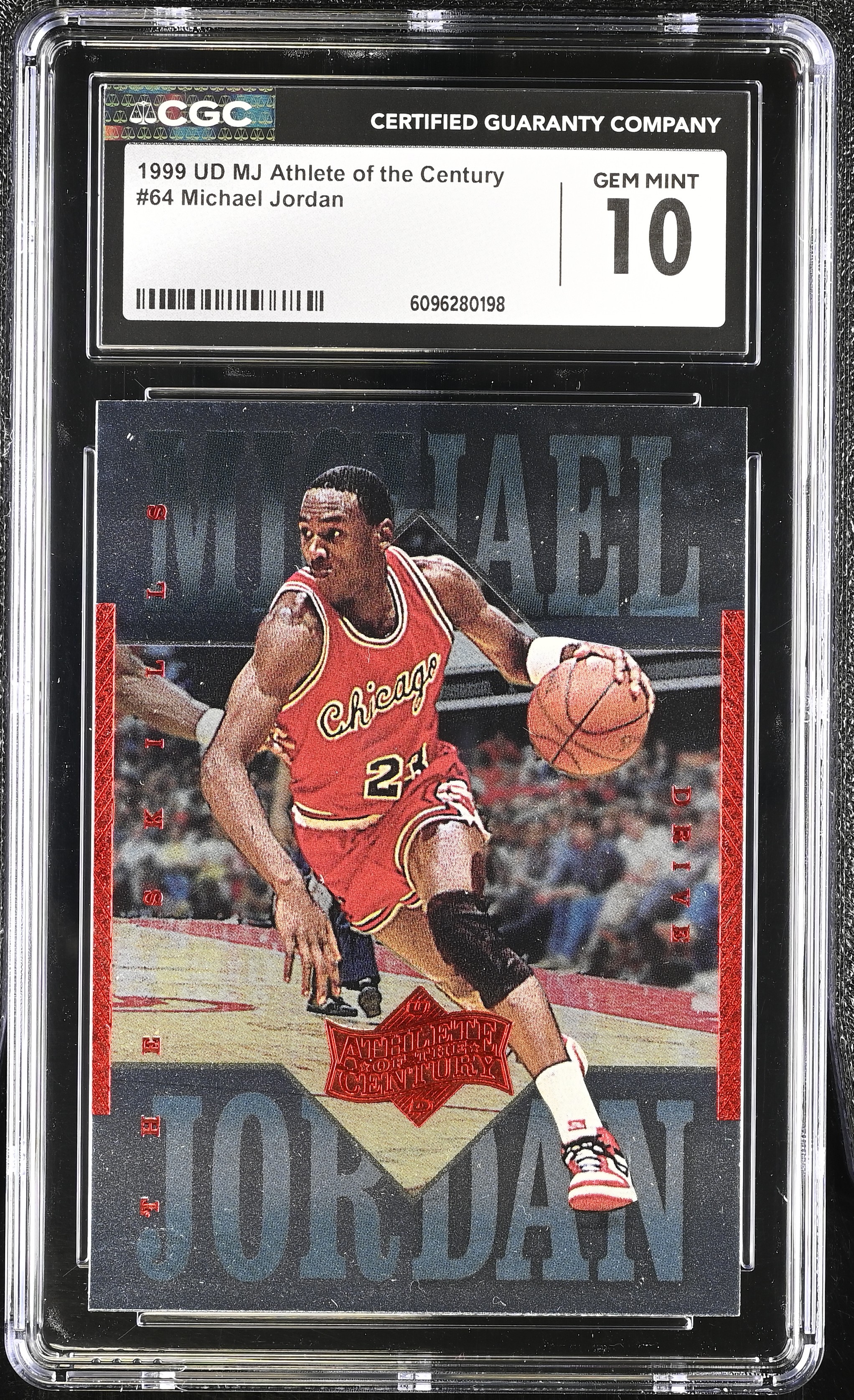 Michael Jordan 1999 Ud Mj Athlete Of The Century #64 (CGC 10) at PristineAuction.com Michael Jordan 1999 Ud Mj Athlete Of The Century #64 (CGC 10) at PristineAuction.com