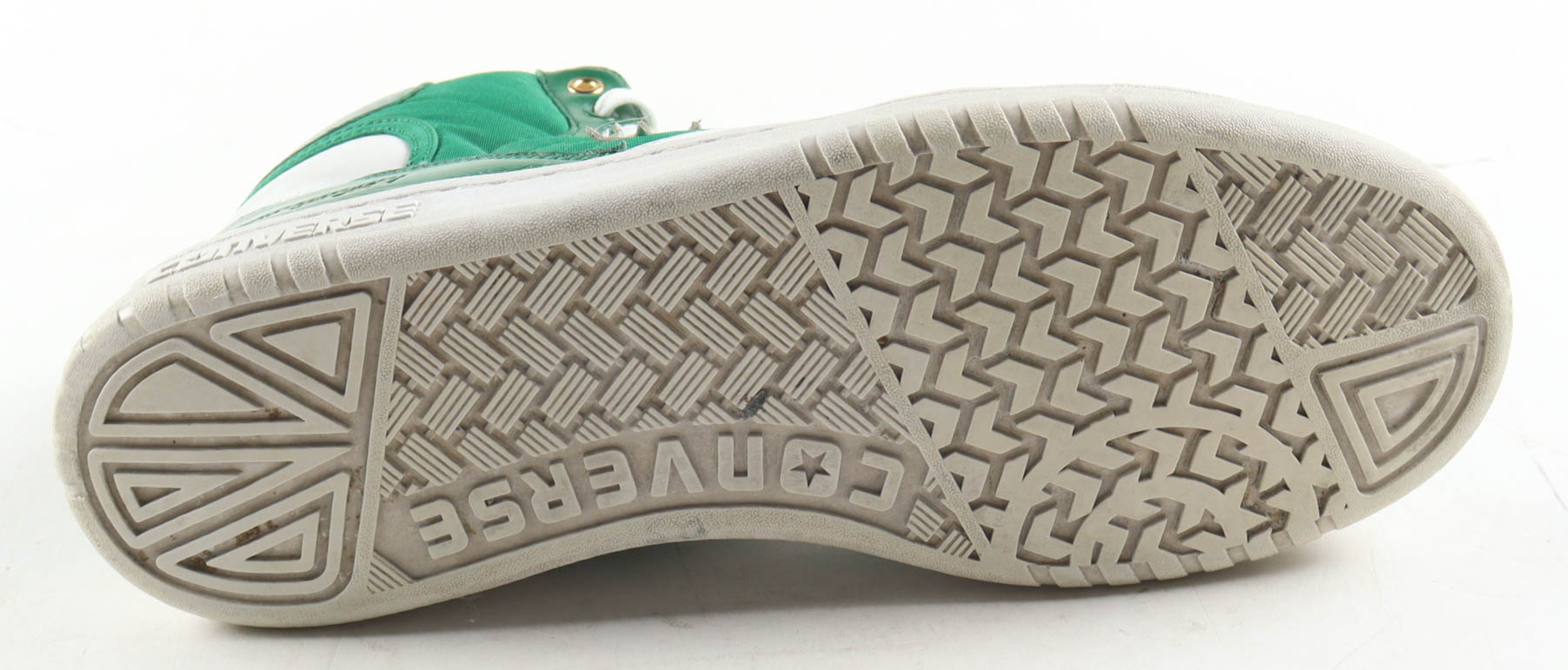 Larry Bird Signed Converse Special Edition 1984 Boston Celtics Championships Retired Shoe (PSA) at PristineAuction.com Larry Bird Signed Converse Special Edition 1984 Boston Celtics Championships Retired Shoe (PSA) at PristineAuction.com