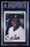 Sammy Sosa 1990 Upper Deck #17 RC (BGS 9) at PristineAuction.com