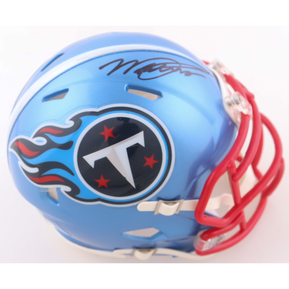 Will Levis Signed Titans Speed Mini Helmet (Fanatics) at PristineAuction.com