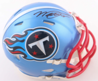 Will Levis Signed Titans Speed Mini Helmet (Fanatics) at PristineAuction.com