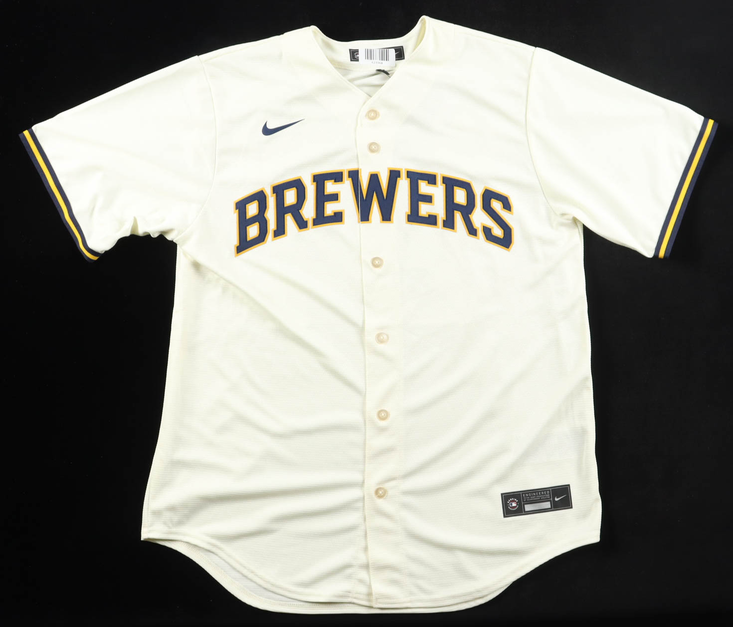 William Contreras Signed Brewers Nike Authentic Jersey (Fanatics & MLB) at PristineAuction.com William Contreras Signed Brewers Nike Authentic Jersey (Fanatics & MLB) at PristineAuction.com