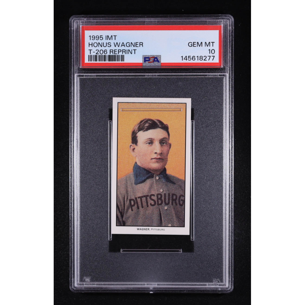Honus Wagner 1995 IMT T-206 Reprint #NNO (PSA 10) at PristineAuction.com