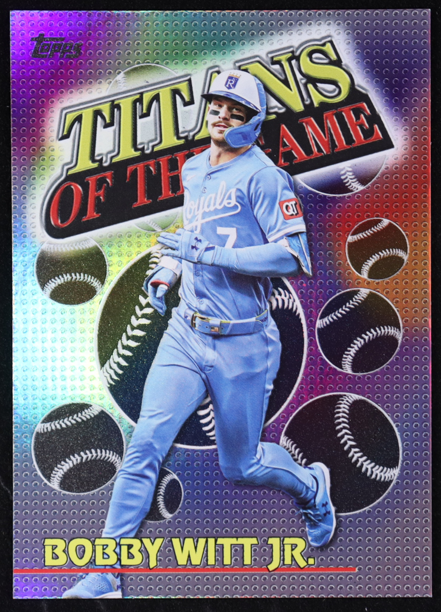 Bobby Witt Jr. 2026 Topps Titans of The Game #TOG16 at PristineAuction.com Bobby Witt Jr. 2026 Topps Titans of The Game #TOG16 at PristineAuction.com