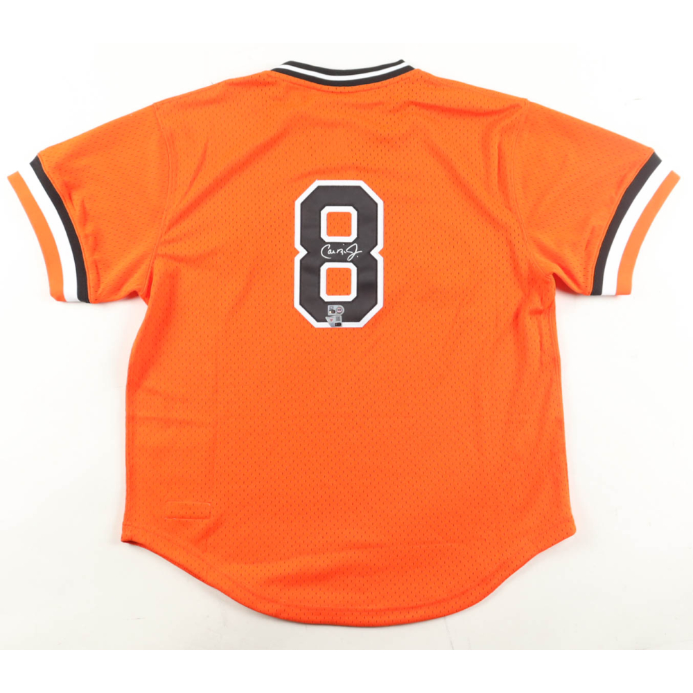Cal Ripken Jr. Signed Orioles Mitchell & Ness Authentic Jersey ...