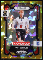 Paul Scholes 2026 Panini Prizm Monopoly World Cup Gold Cracked Ice Prizims #24 at PristineAuction.com