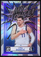 Luka Doncic 2020-21 Donruss Optic My House Holo #13 at PristineAuction.com