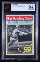 Honus Wagner 1976 Topps #344 ATG (BVG 5.5) at PristineAuction.com