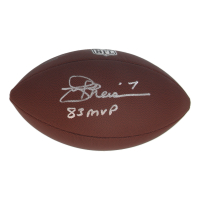 Joe Theismann Signed NFL Football Inscribed "83 MVP" (Schwartz) at PristineAuction.com
