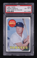 Mickey Mantle 1969 Topps #500 (PSA 4) at PristineAuction.com