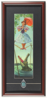 Disneyland "The Haunted Mansion Ride" Custom Framed Display with Haunted Mansion Pin at PristineAuction.com