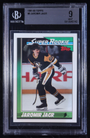 Jaromir Jagr 1991-92 Topps #9 RC (BGS 9) at PristineAuction.com