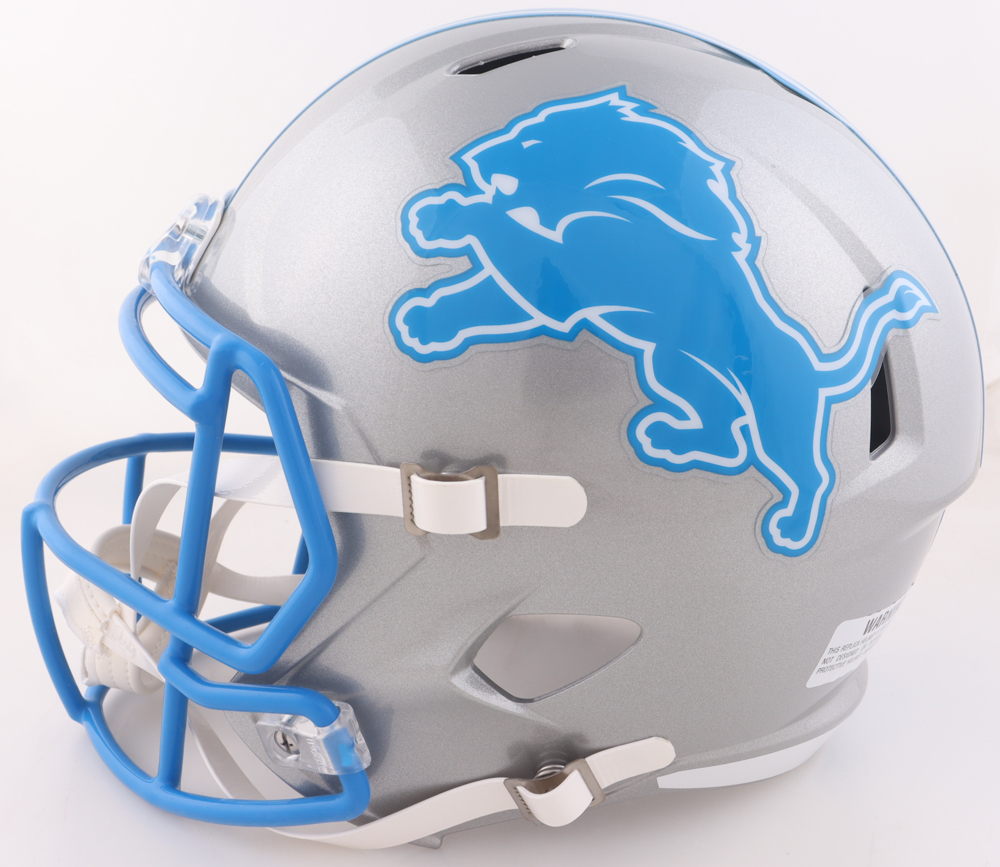 David Montgomery Signed Lions Full-Size Speed Helmet (Beckett) at PristineAuction.com David Montgomery Signed Lions Full-Size Speed Helmet (Beckett) at PristineAuction.com