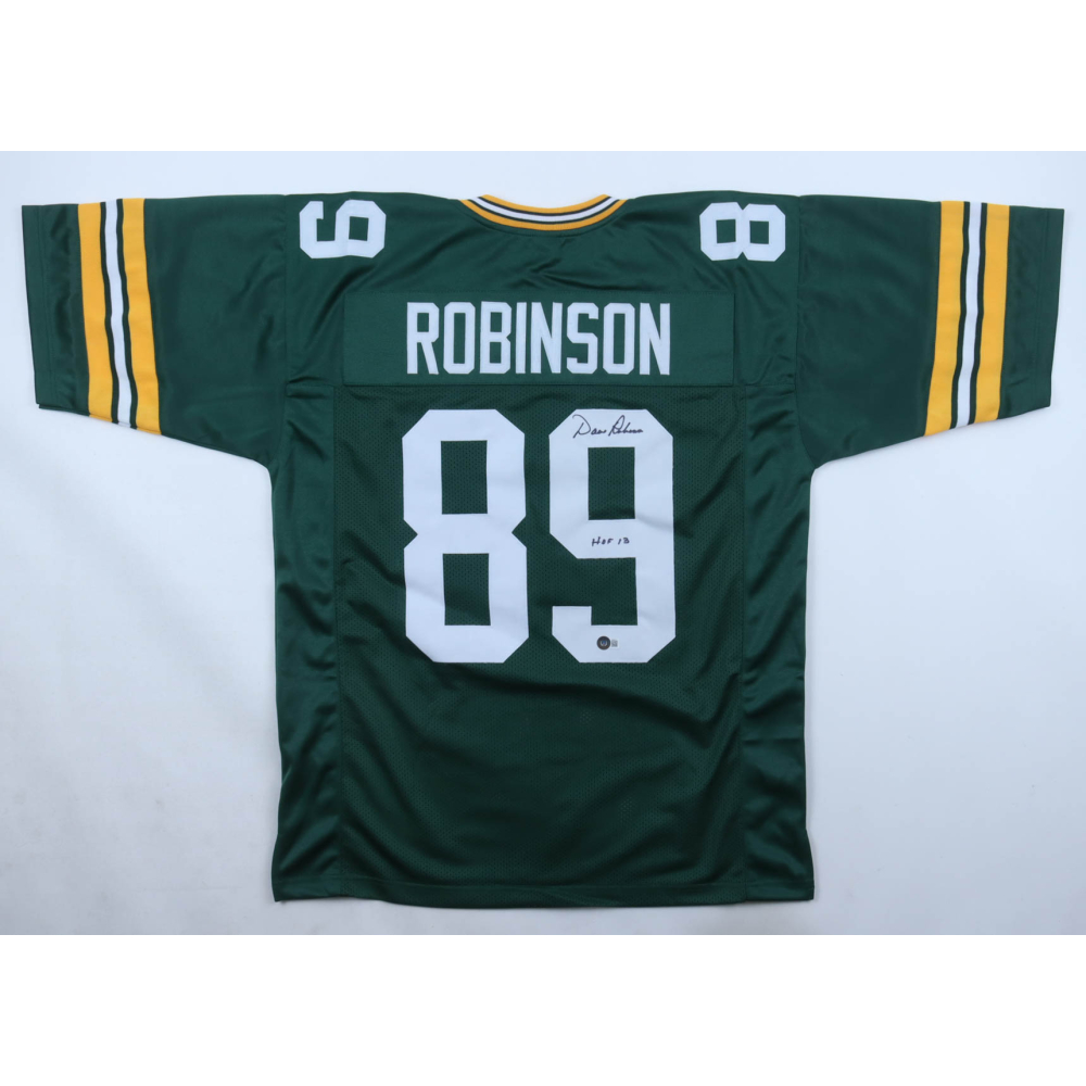 Dave Robinson Signed Jersey Inscribed "HOF 13" (Beckett) at PristineAuction.com