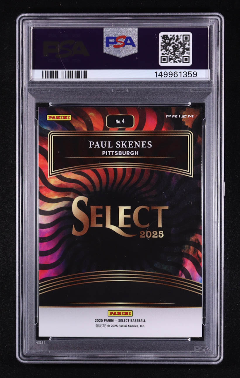 Paul Skenes 2025 Select Color Wheel #4 (PSA 10) at PristineAuction.com Paul Skenes 2025 Select Color Wheel #4 (PSA 10) at PristineAuction.com