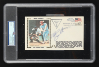 Mike Schmidt Signed 1987 "500 Home Runs" First Day Cover Cachet Envelope (PSA 10) at PristineAuction.com