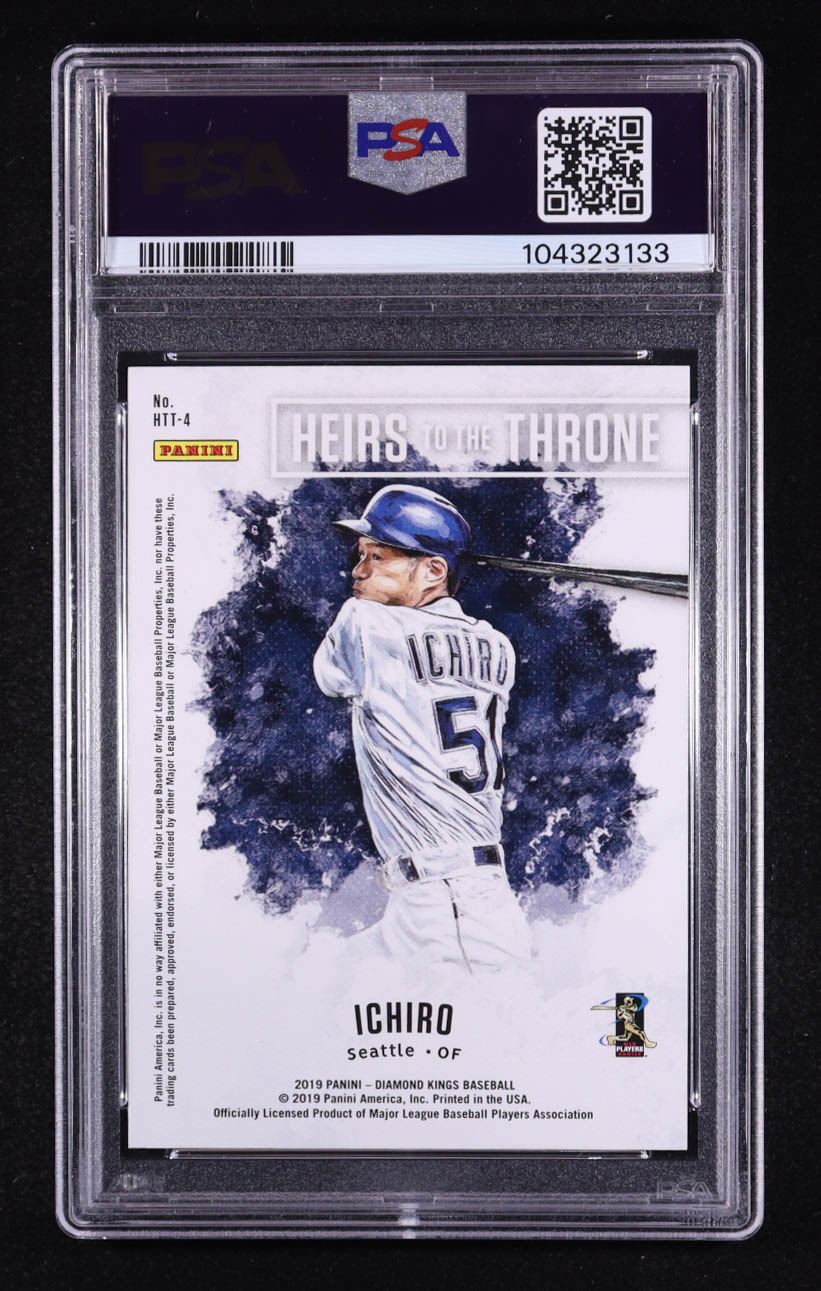 Ichiro / Shohei Ohtani 2019 Diamond Kings Heirs to the Throne #4 (PSA 10) at PristineAuction.com Ichiro / Shohei Ohtani 2019 Diamond Kings Heirs to the Throne #4 (PSA 10) at PristineAuction.com