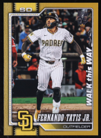 Fernando Tatis Jr. 2026 Topps Celebration Walk This Way Gold #333 #18/50 at PristineAuction.com