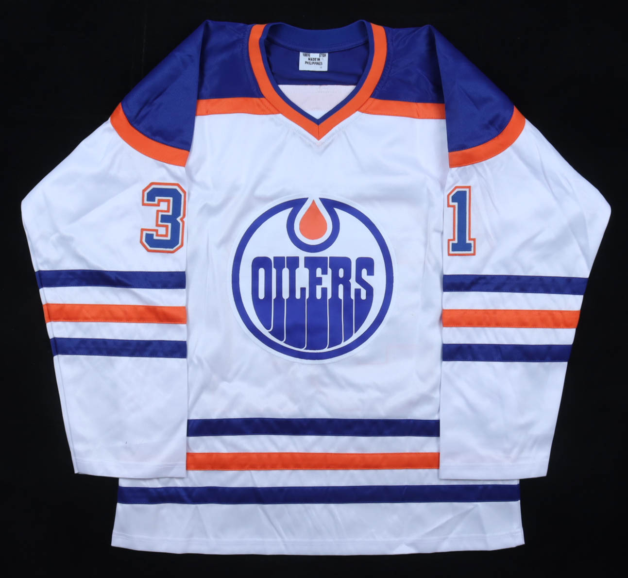 Grant Fuhr Signed Jersey Inscribed "HOF 03" (Beckett) at PristineAuction.com Grant Fuhr Signed Jersey Inscribed "HOF 03" (Beckett) at PristineAuction.com