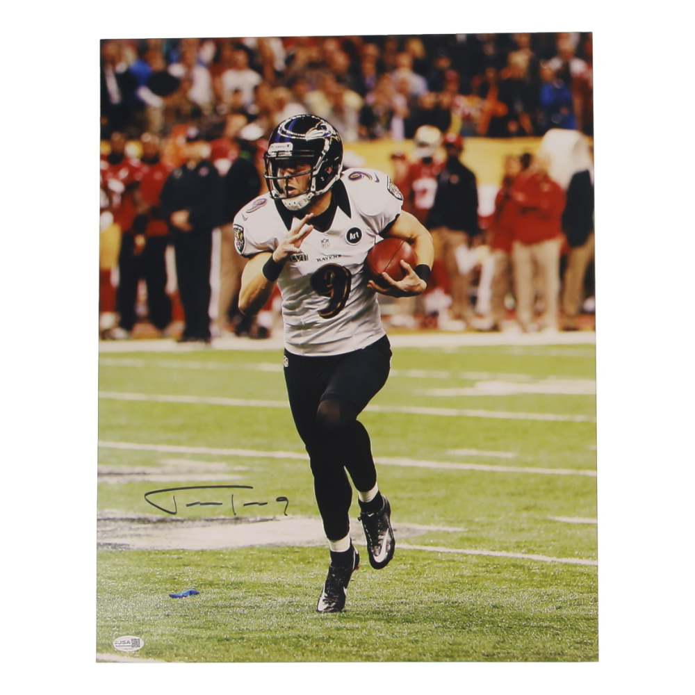 Justin Tucker Signed Ravens 16x20 Photo (JSA) at PristineAuction.com