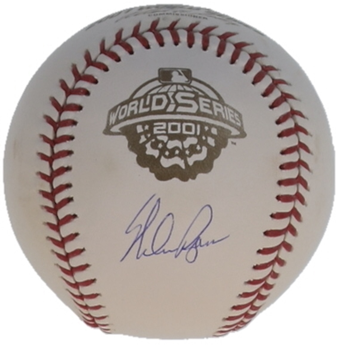 Nolan Ryan Signed 2001 World Series Baseball (PSA) at PristineAuction.com Nolan Ryan Signed 2001 World Series Baseball (PSA) at PristineAuction.com