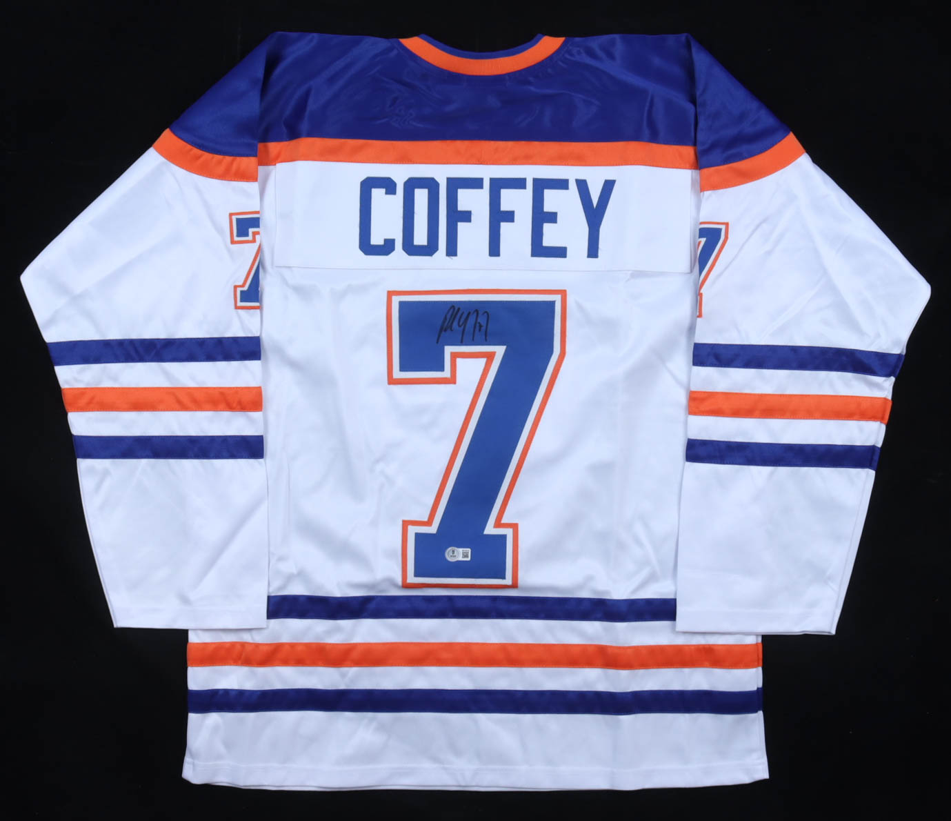 Paul Coffey Signed Jersey (Beckett) at PristineAuction.com Paul Coffey Signed Jersey (Beckett) at PristineAuction.com