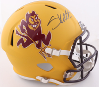 Cam Skattebo Signed Arizona State Sun Devils Full-Size Speed Helmet (JSA) at PristineAuction.com