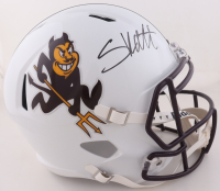 Cam Skattebo Signed Arizona State Sun Devils Full-Size Speed Helmet (JSA) at PristineAuction.com