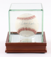 300 Game Winners ONL Baseball Signed by (7) with Tom Seaver, Steve Carlton, Phil Niekro, Gaylord Perry In Display Case (PSA) at PristineAuction.com