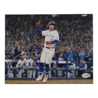 Ernie Clement Signed Blue Jays 8x10 Photo (JSA) at PristineAuction.com