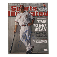 Joey Votto Signed Cincinnati Reds 11x14 Sports Illustrated Magazine Cover Photo (JSA) at PristineAuction.com