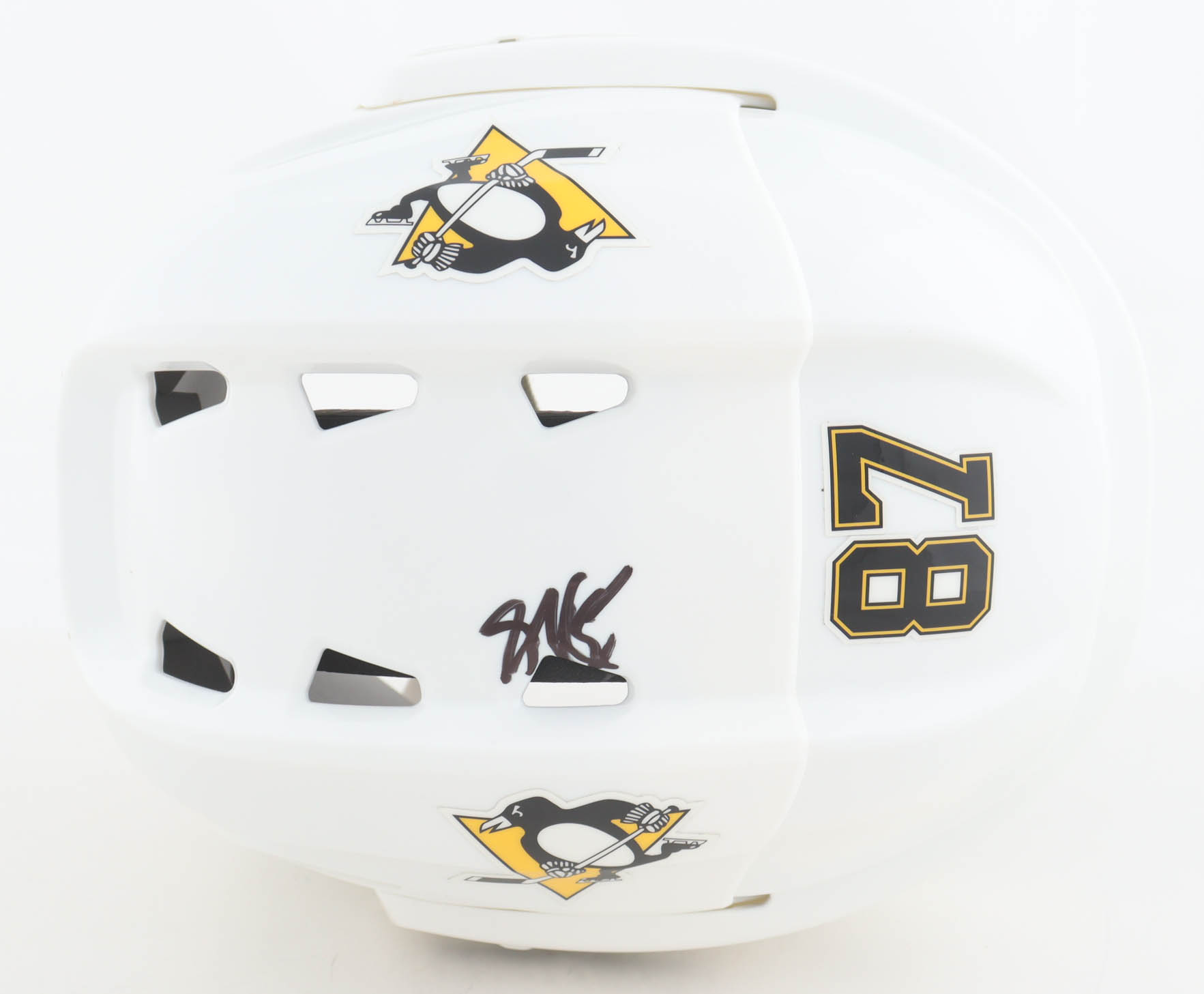 Sidney Crosby Signed Penguins Full-Size Hockey Helmet (PSA) at PristineAuction.com Sidney Crosby Signed Penguins Full-Size Hockey Helmet (PSA) at PristineAuction.com
