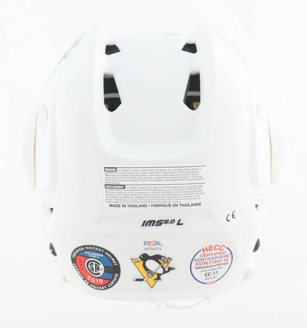 Sidney Crosby Signed Penguins Full-Size Hockey Helmet (PSA) at PristineAuction.com Sidney Crosby Signed Penguins Full-Size Hockey Helmet (PSA) at PristineAuction.com