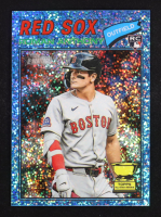 Roman Anthony 2026 Topps Heritage Chrome Light Blue Sparkle Refractors #86 RC at PristineAuction.com