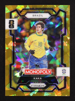 Kaka 2026 Panini Prizm Monopoly World Cup Gold Cracked Ice Prizims #19 at PristineAuction.com