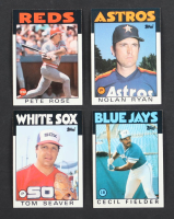 1986 Topps Complete Set of (792) Baseball Cards with Nolan Ryan #100, Don Mattingly #180, Tony Gwynn #10, Cal Ripken #340 at PristineAuction.com