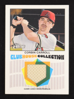 Corbin Carroll 2026 Topps Heritage Clubhouse Collection Relics #CCRCCA at PristineAuction.com