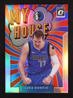 Luka Doncic 2021-22 Donruss Optic My House Holo #1 at PristineAuction.com