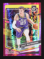 Lauri Markkanen 2023-24 Donruss Optic Hyper Pink #128 at PristineAuction.com