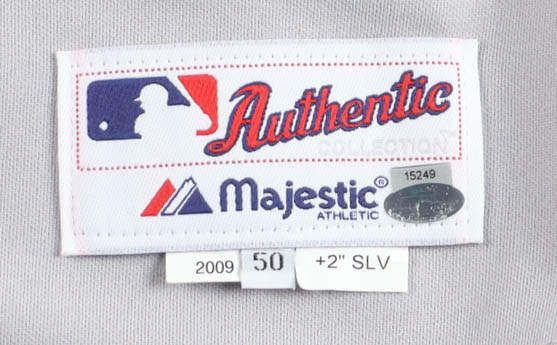Joba Chamberlain Game-Issued Yankees Majestic Authentic Jersey With 2009 Inaugural Season Patch (Steiner) at PristineAuction.com Joba Chamberlain Game-Issued Yankees Majestic Authentic Jersey With 2009 Inaugural Season Patch (Steiner) at PristineAuction.com