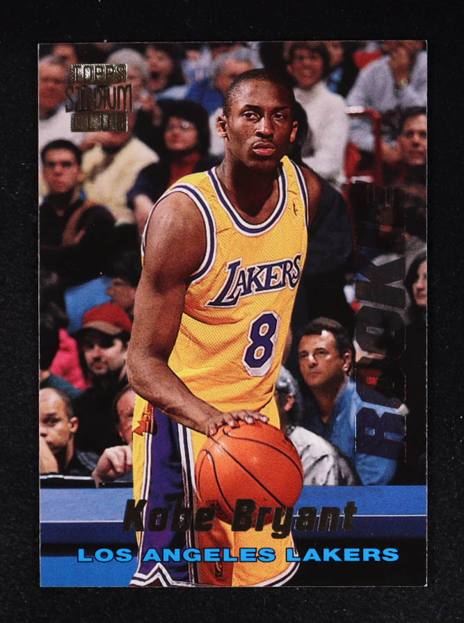 Kobe Bryant 1996-97 Stadium Club Rookies 1 #R12 RC at PristineAuction.com Kobe Bryant 1996-97 Stadium Club Rookies 1 #R12 RC at PristineAuction.com